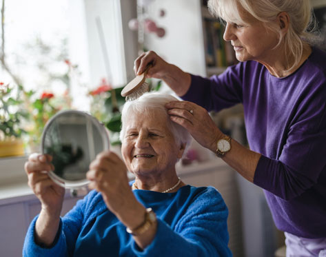 Hairdresser visits